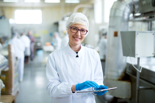 Academy of Advanced Manufacturing Woman in a Laboratory