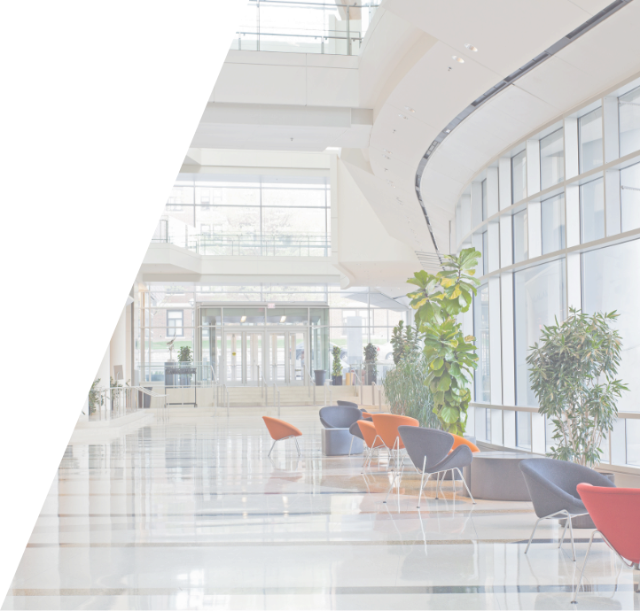 office building foyer